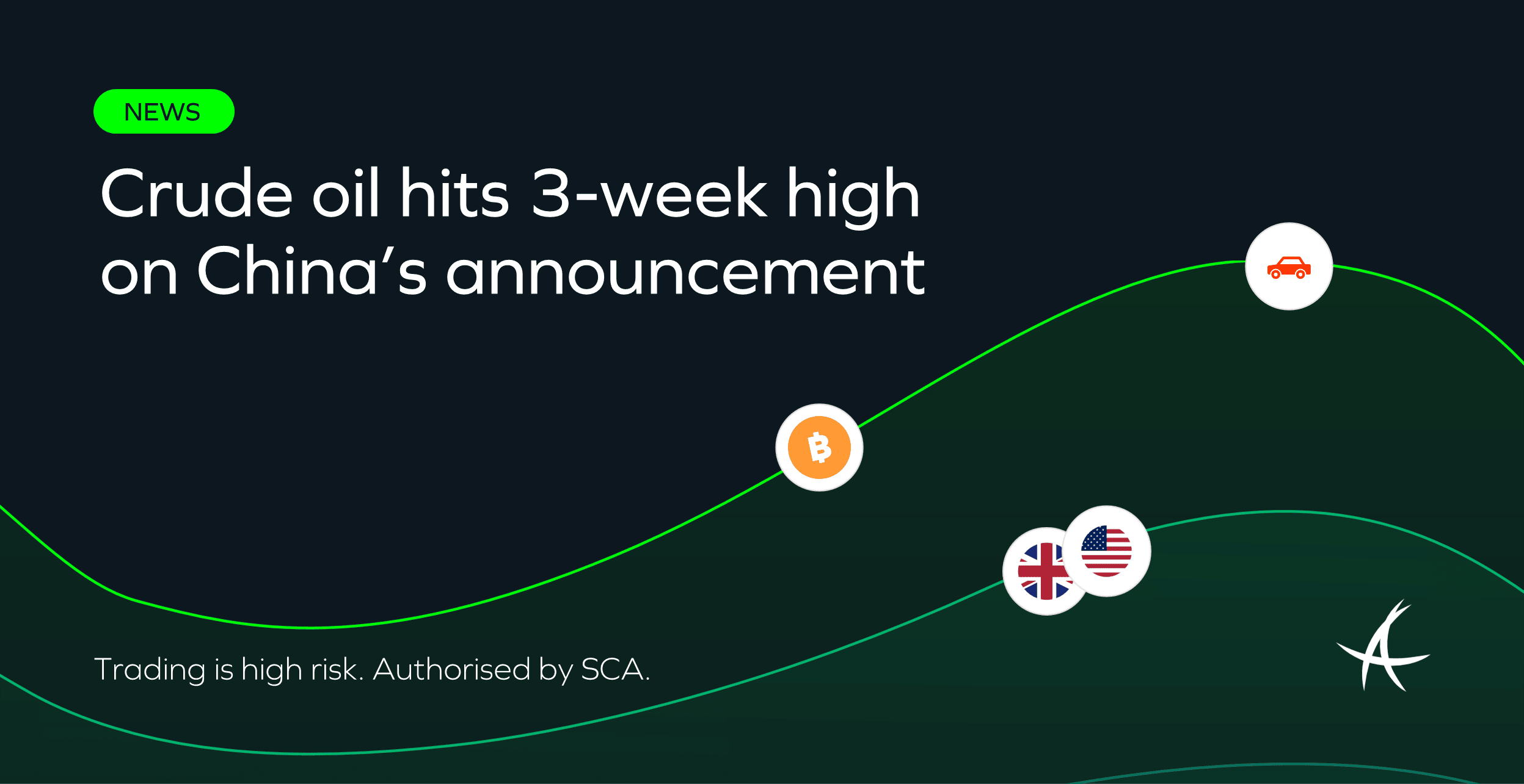 Crude oil hits 3-week high after China's 2022 announcement
