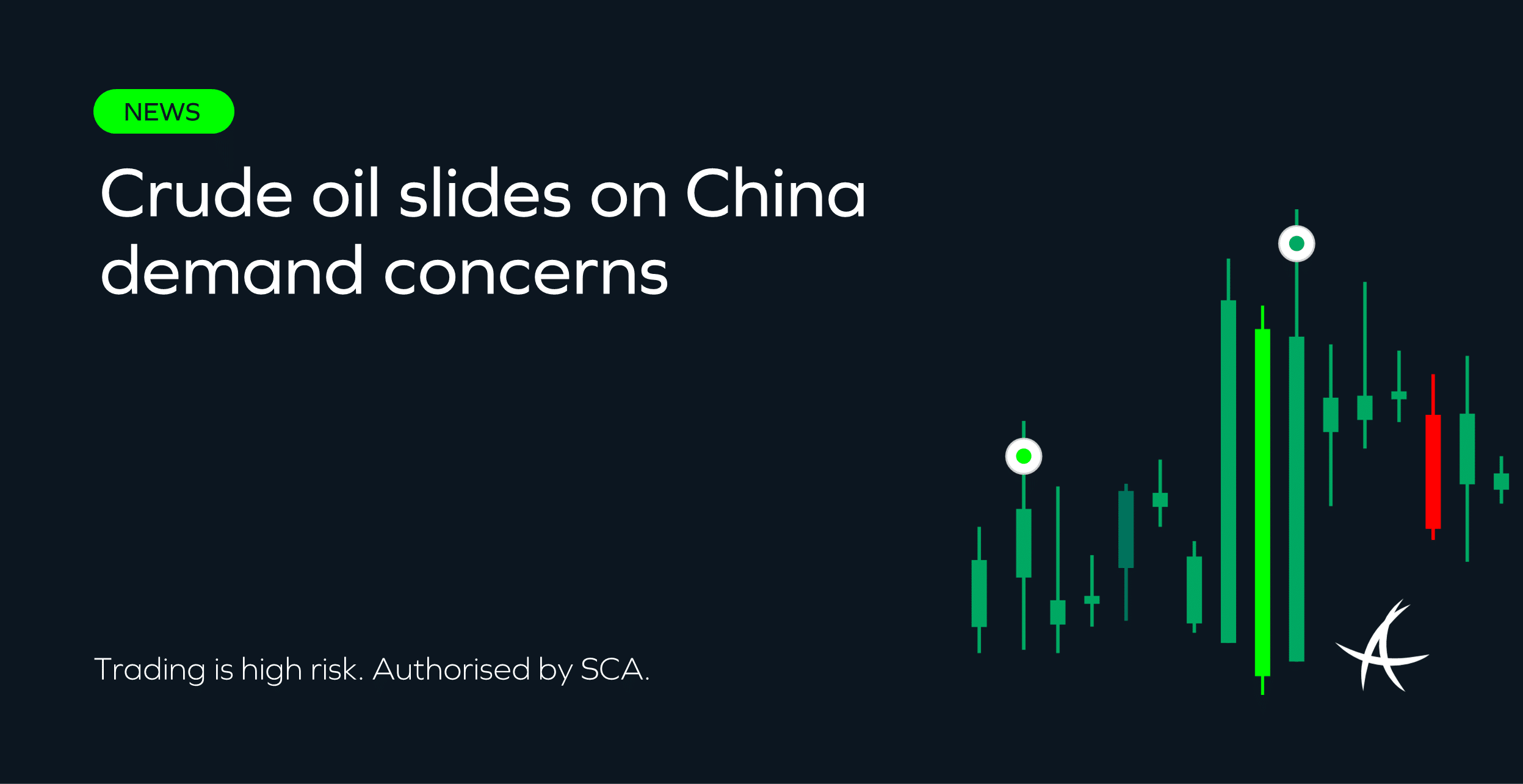Crude oil slides on China demand concerns - ADSS