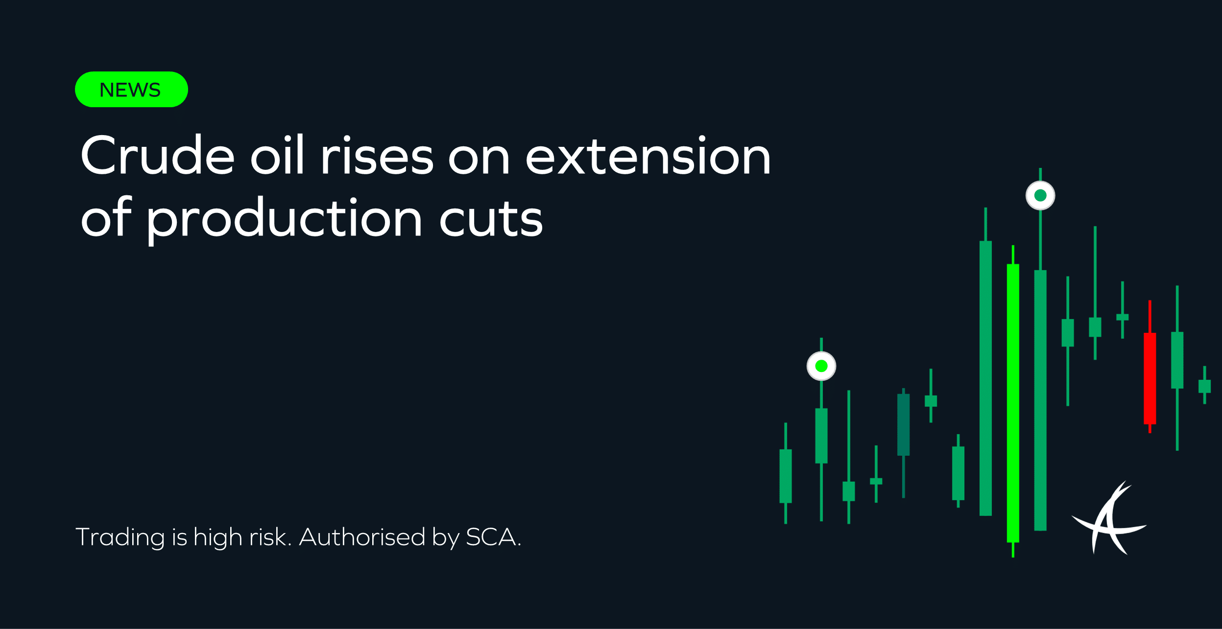 Crude oil rises on extension of production cuts - ADSS