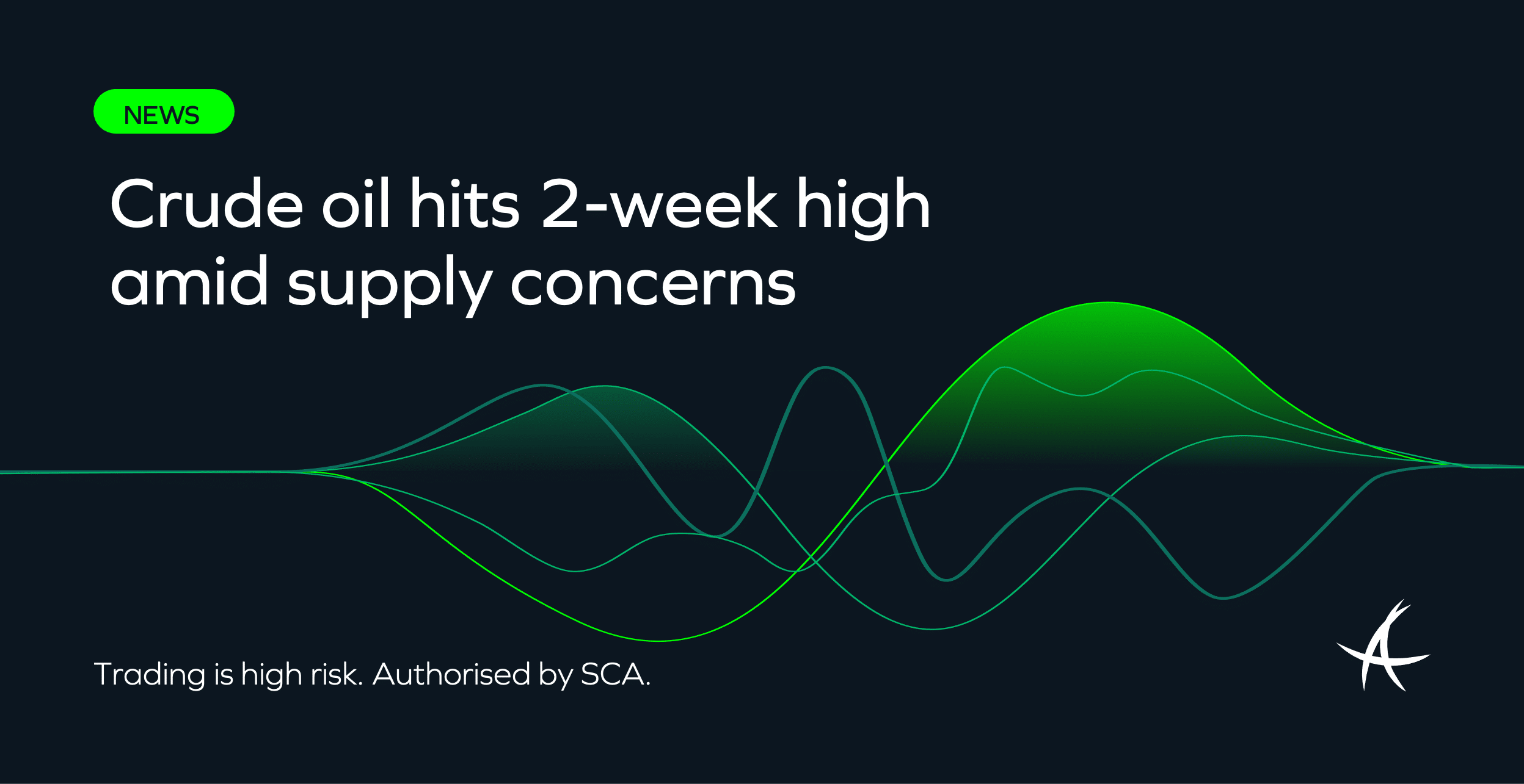 Crude oil hits 2-week high amid supply concerns - ADSS