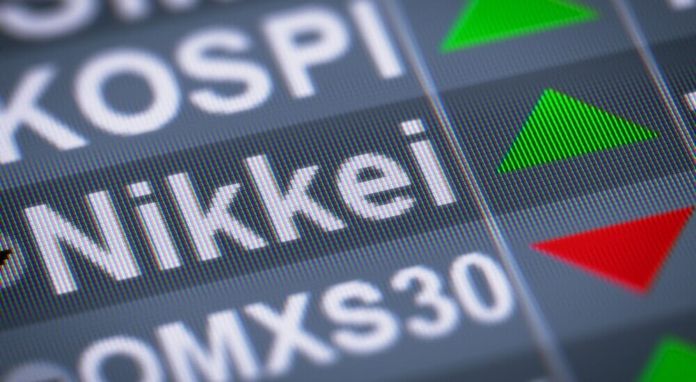 Japan’s Nikkei 225 races to record high