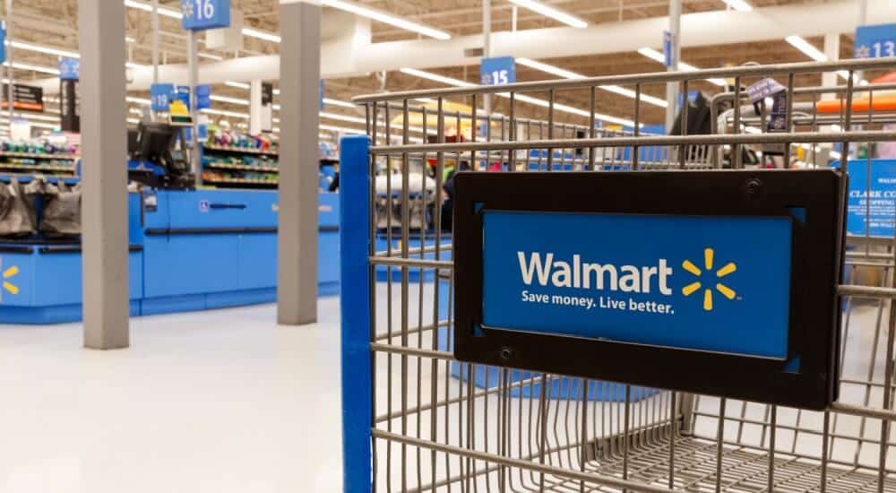 Walmart’s shares slide despite upbeat sales