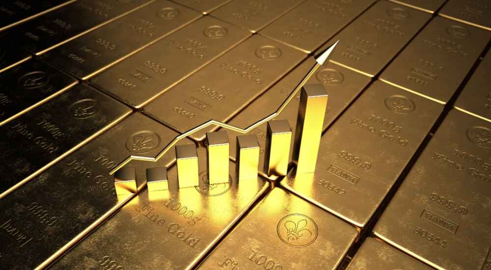 Gold prices rise after 3 weeks of decline